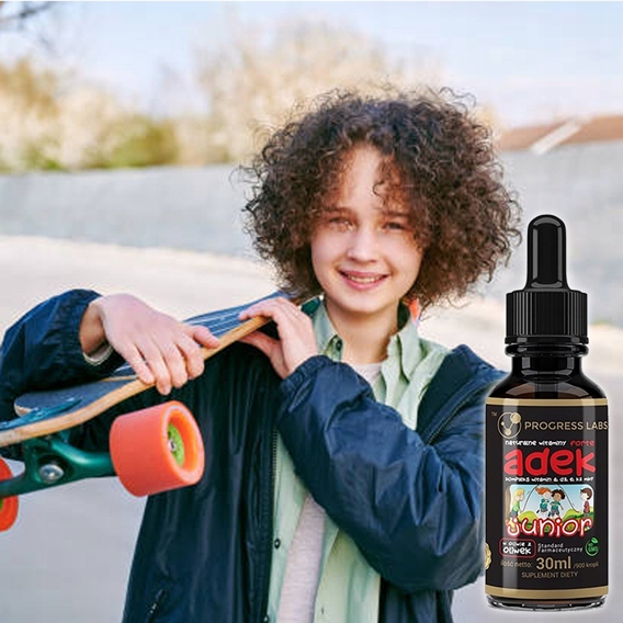 PROGRESS LABS ADEK JUNIOR 30ml WITAMINY DLA DZIECI