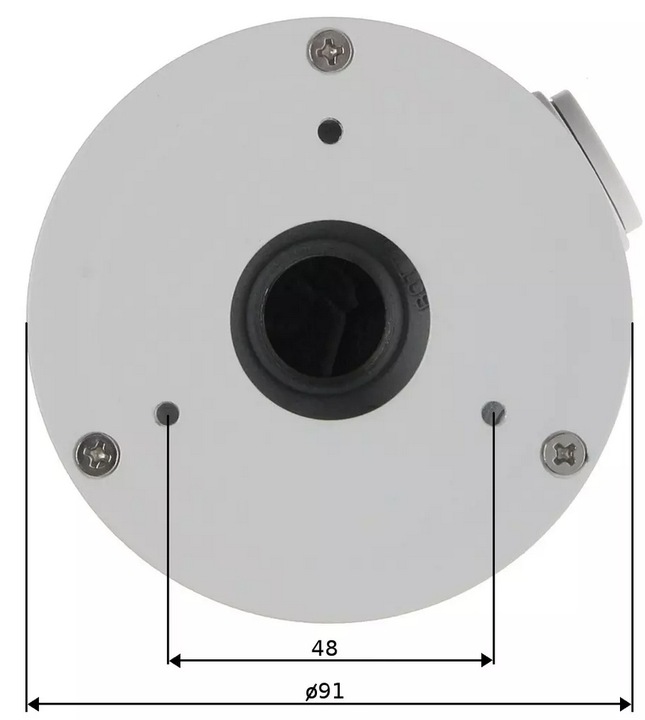 Adapter montażowy do kamer Dahua/BCS/Safire PFA134 metalowy