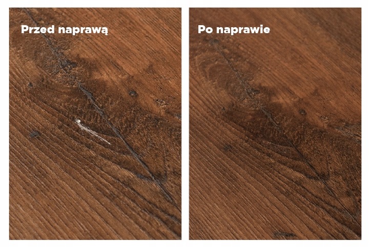 Zestaw do naprawy paneli mebli wosk naprawczy KD981