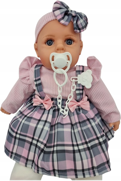 LALKA BOBAS MÓWI I ŚPIEWA PO POLSKU 45CM+SMOCZEK_368