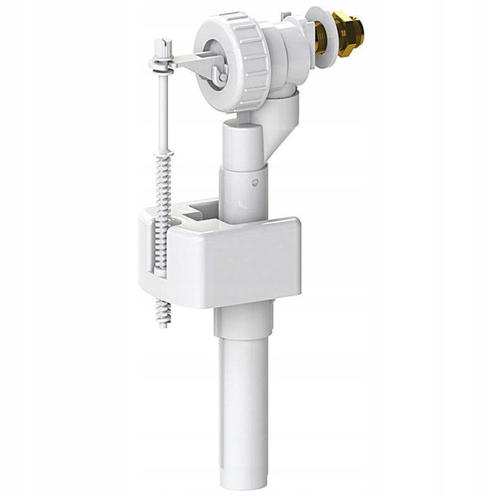 MOSIĘŻNY ZAWÓR NAPEŁNIAJĄCY UNIWERSALNY DO SPŁUCZEK WC Pływak WC 3/8