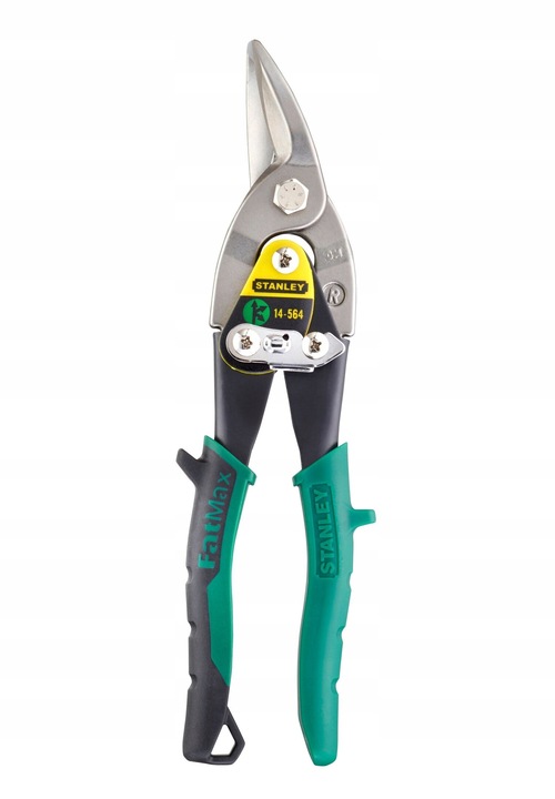 STANLEY FATMAX 2-14-564 NOŻYCE DO BLACHY PRAWE ODGIĘTE 250 MM