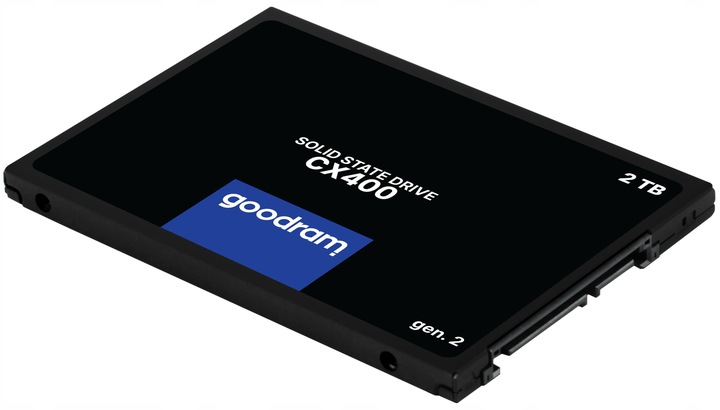 Dysk SSD GOODRAM 2TB CX400 G.2 2,5 SATA3 3D technologia 3D NAND Flash