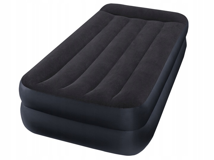 Materac Dmuchany Jednoosobowy Łóżko z Pompką 230V Intex 64122ND MODEL 2024