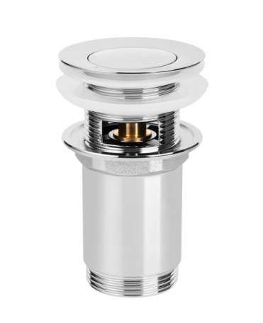 Korek Umywalkowy KLIK-KLAK Chrom