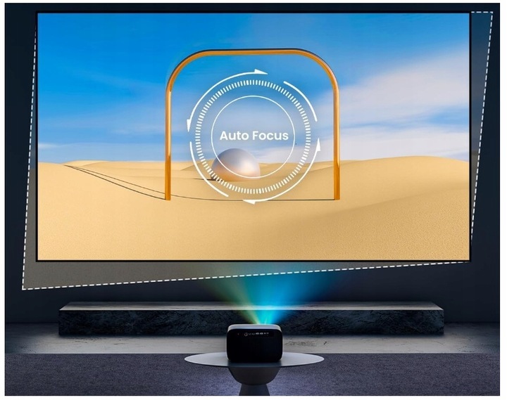 PROJEKTOR RZUTNIK 45000 LM 1500 Ansi ANDROID FULL HD 4K LED WIFI na Prezent