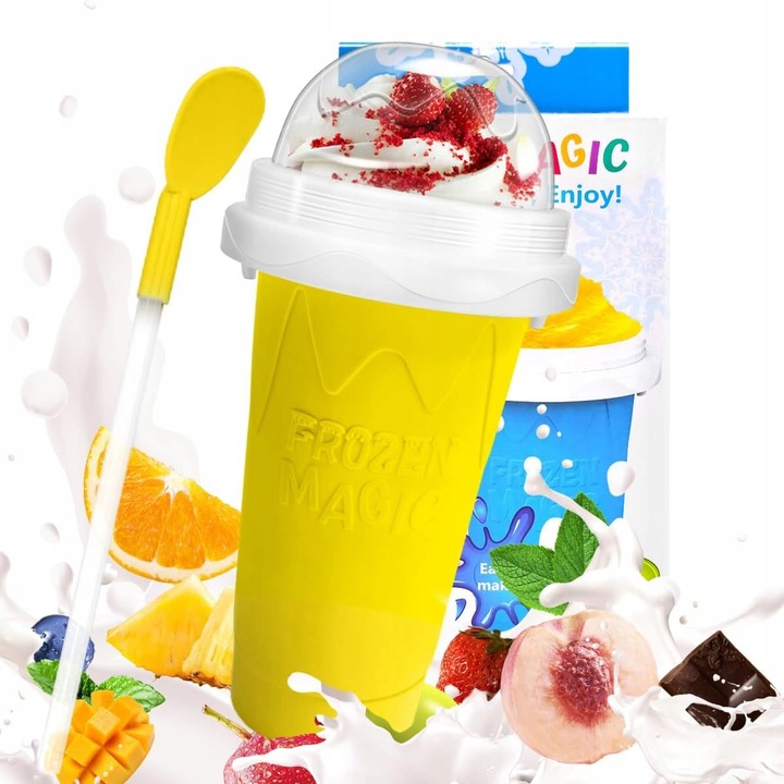 SLUSHY KUBEK DO ROBIENIA LODÓW SORBETÓW SLUSHY GRANITY 330ML