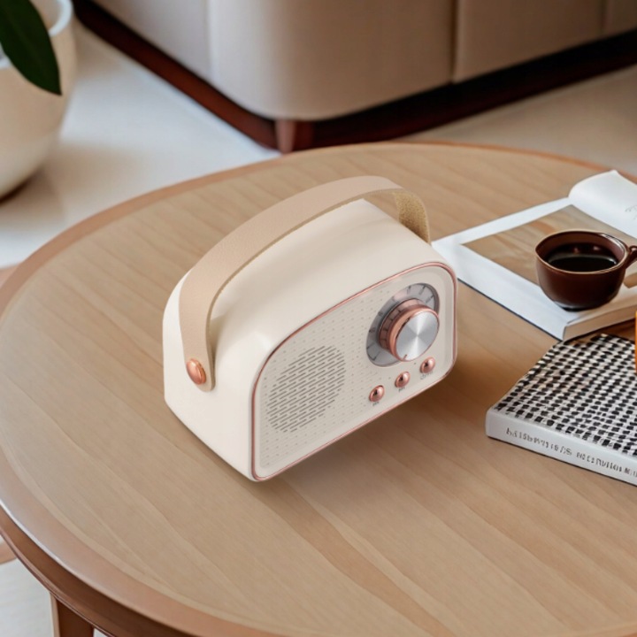 PRZENOŚNE KUCHENNE RADIO FM BLUETOOTH RETRO USB SD AUX MP3 NA