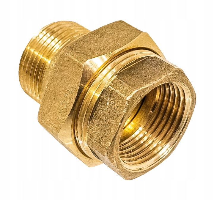 ŚRUBUNEK MOSIĘŻNY STOŻKOWY RÓWNOPRZELOTOWY 1" DN25 PROSTY MOCNY SOLIDNY