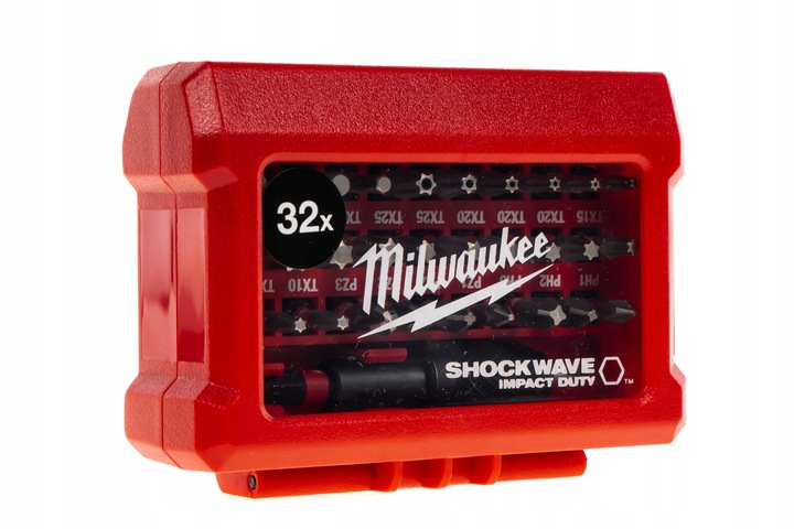 Zestaw bitów udarowych Milwaukee Shockwave 32 szt.