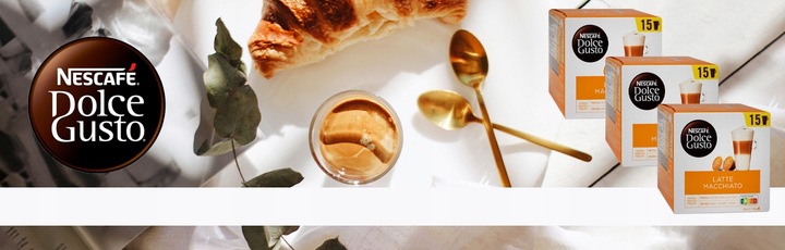 Kapsułki Nescafe Dolce Gusto Latte Macchiato 30szt