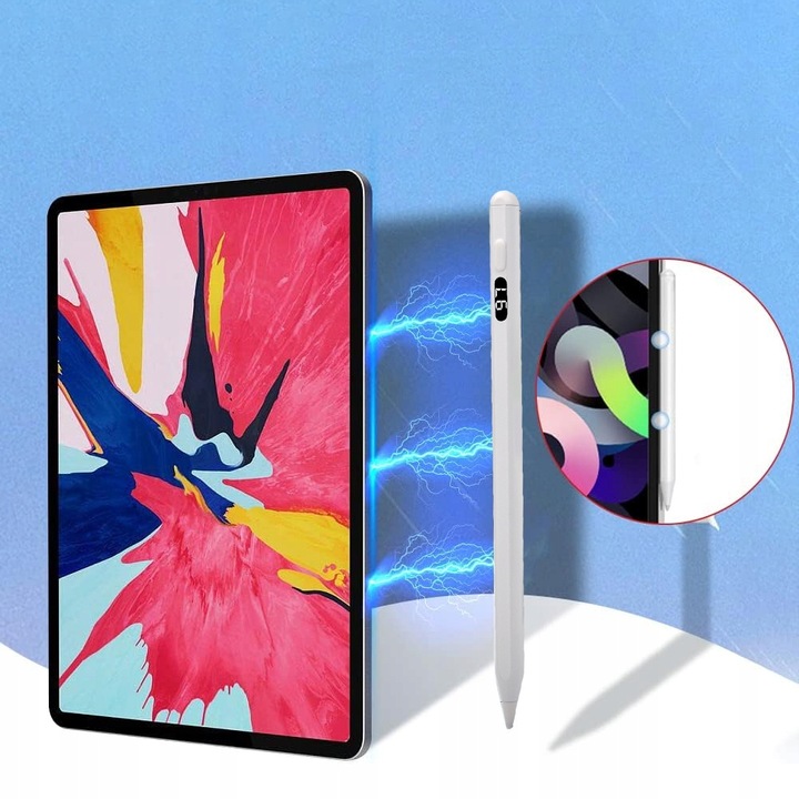 MAGNETYCZNY RYSK APPLE OŁÓWEK RYSK DOTYKOWY IPAD/IPHONE/ANDROID/IOS