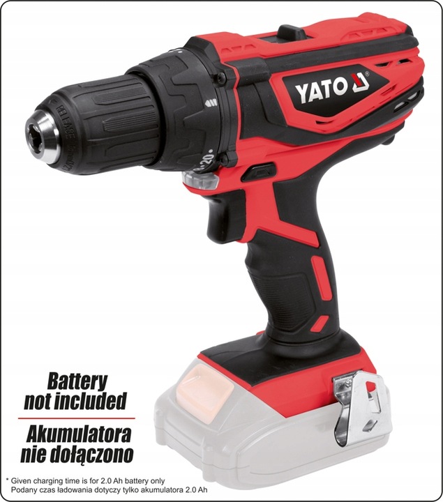 YATO WIERTARKO-WKRĘTARKA 18V 40Nm AKUMULATOROWA
