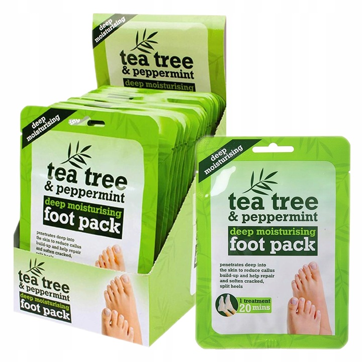 Skarpetki nawilżające do stóp na noc maska do na suche stopy pięty ZESTAW