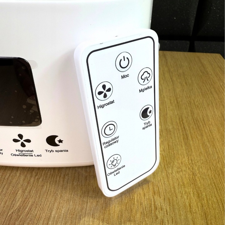 Nawilżacz Powietrza Ultradźwiękowy Smart 25 W - 5l Z PILOTEM