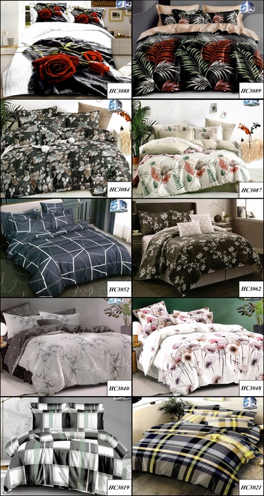 POŚCIEL BAWEŁNA SATYNOWA 180x200 2 POSZEWKI JESIENNA KOMPLET DUŻO