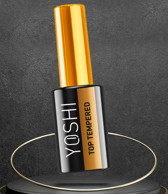 Yoshi Top hybrydowy 10ml mocny na lakier paznokcie TOP TEMPERED