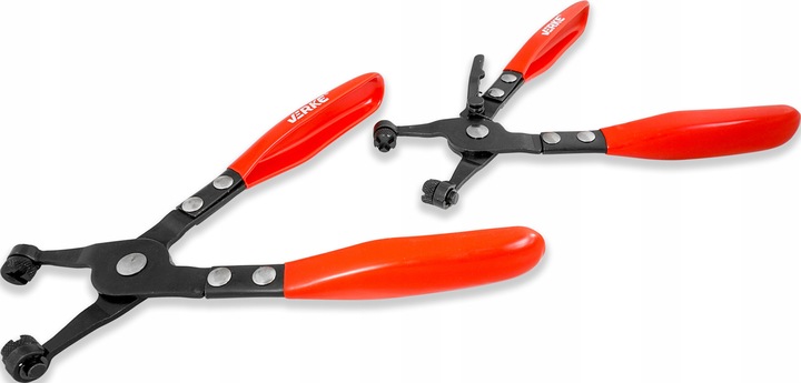 SZCZYPCE DO OPASEK ZACISKOWYCH ROZPRĘŻNYCH PROSTE ZESTAW SZCZYPIEC 2