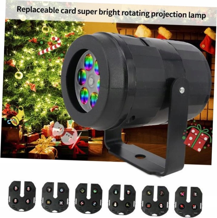 Projektor Laserowy Pilot Świąteczny LED 16 wzoró