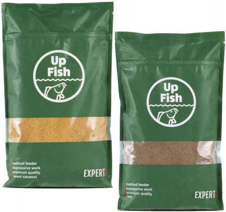 Zestaw Zanęta Up Fish Method Mix EXPERT 1 + EXPERT 2
