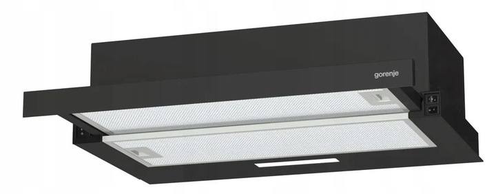 OKAP TELESKOPOWY GORENJE TH60E3B Czarny