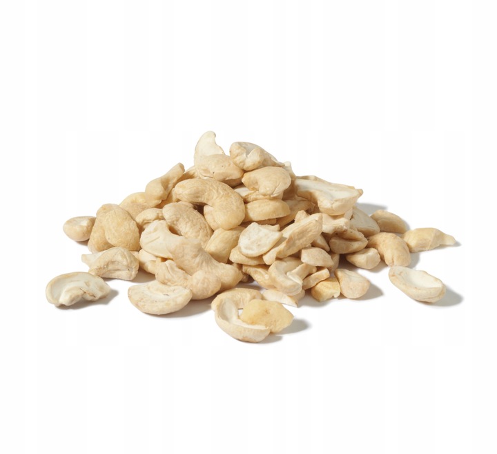 ORZECHY NERKOWCA KAWAŁKI KOSTKA 1kg 1000g NATURALNE DROBNE SUPER DO DESERÓW