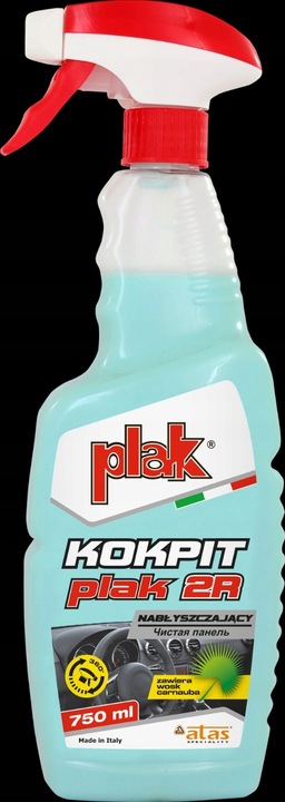 PLAK 2R do konserwacji plastikow wew. samochodu 750ml atomizer z woskiem ca