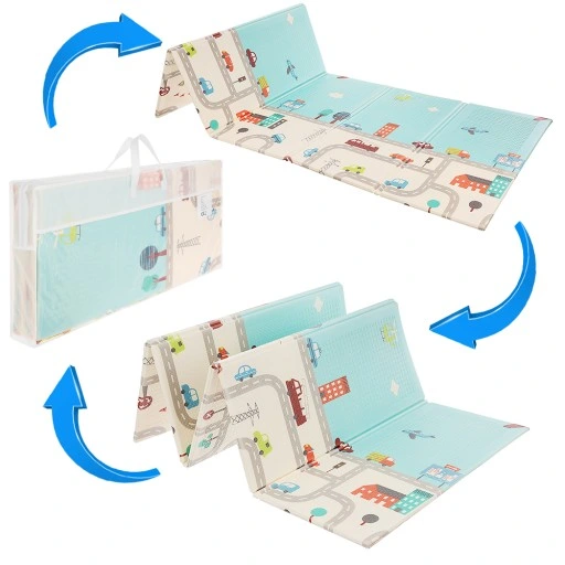 MATA EDUKACYJNA DLA NIEMOWLĄT INTERAKTYWNA PIANKOWA DWUSTRONNA 200X180 XPE