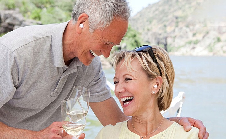 APARAT SŁUCHOWY AKUMULATOR 2 w 1 DOUSZNY WZMACNIACZ SŁUCHU LANDMED