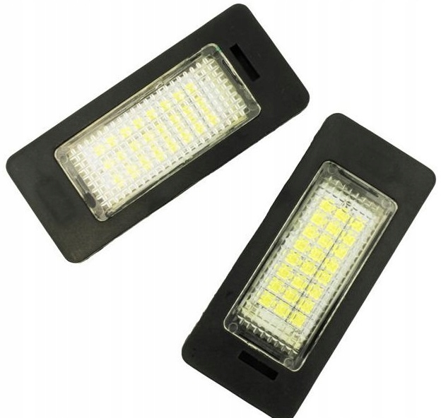 PODŚWIETLENIE TABLICY REJESTRACYJNEJ LED DO BMW E39 E60 E61 X5 E90 E91 E93