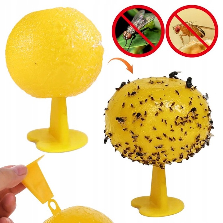 ŻÓŁTY LEP PUŁAPKA KLEJOWA NA MUSZKI MSZYCE ZIEMIÓRKI OWOCÓWKI OWADU