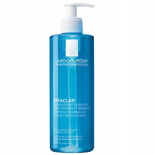 La Roche-Posay Effaclar Żel Oczyszczający 400 ml + Żel Dzień I Noc 40 ml