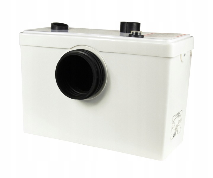 POMPA DO WC PRZEPOMPOWNIA ŚCIEKÓW ŁAZIENKOWA TOALETY WANNA PRYSZNIC TRZY