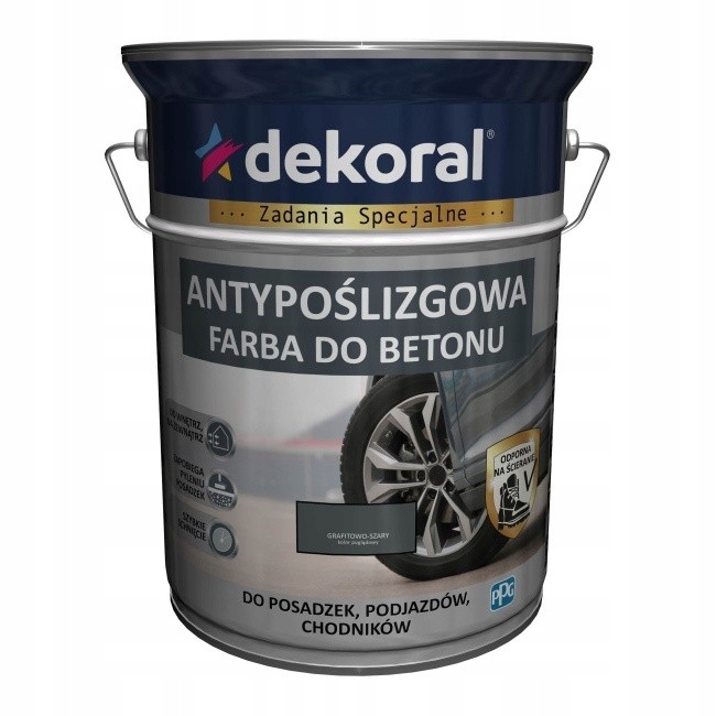 DEKORAL do Betonu AKRYLIT B 5l Grafitowo-Szary