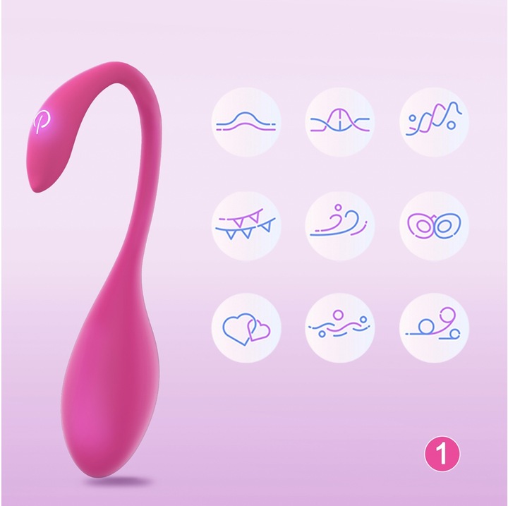 Wibrator sterowany aplikacją wibrujące jajko APP