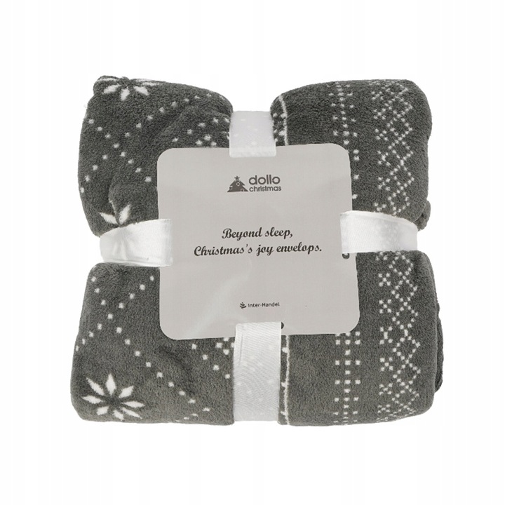 KOC ŚWIĄTECZNY 160X200 NARZUTA NA ŁÓŻKO NA KANAPĘ MIĘKKI PLED Z MIKROFIBRY