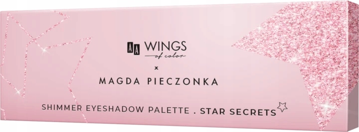 AA WINGS OF COLOR Star Secrets Paleta topperów do oczu