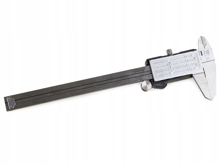 SUWMIARKA ELEKTRONICZNA CYFROWA L150 LCD METALOWA