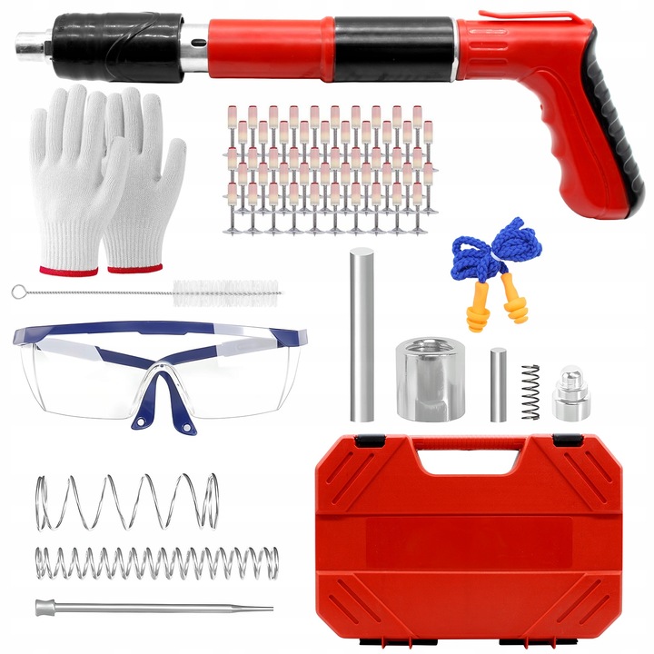 HDeye Pneumatyczny pistolet do gwoździ Łatwe usuwanie żużla,