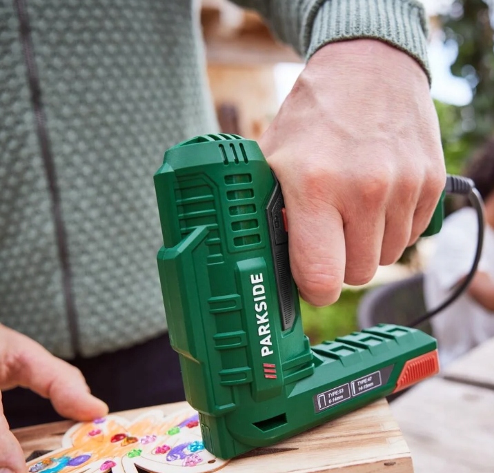 PARKSIDE PHET 15 C2 Zszywacz elektryczny 70W 2w1 do zszywek i gwoździ