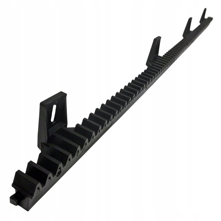 Listwa zębata do bramy przesuwnej szyna stalowy rdzeń 300kg nylon