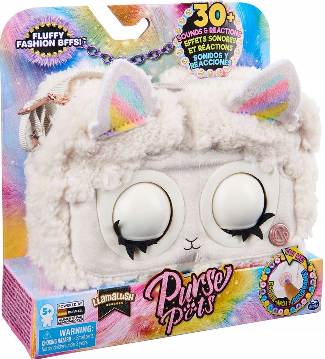 PURSE PETS LLAMALUSH INTERAKTYWNA TOREBKA LAMA