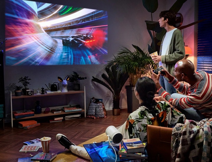 PROJEKTOR SAMSUNG SP-LFF3CLAXXXH THE FREESTYLE GEN 2 OBROTOWY SMART TV