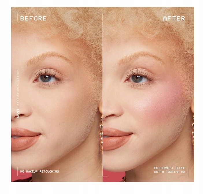 NYX BUTTERMELT BLUSH RÓŻ DO POLICZKÓW 02 BUTTA TOGETHER 5G