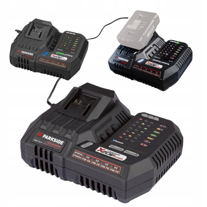 PARKSIDE PERFORMANCE Ładowarka akumulatorowa Smart 300W 12A 20V PLGS 2012