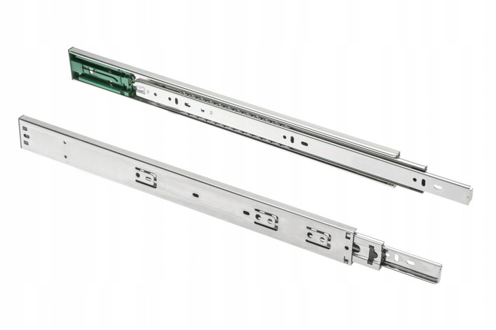 Prowadnica kulkowa GTV push open do szuflad 500 mm pełny wysuw udźwig