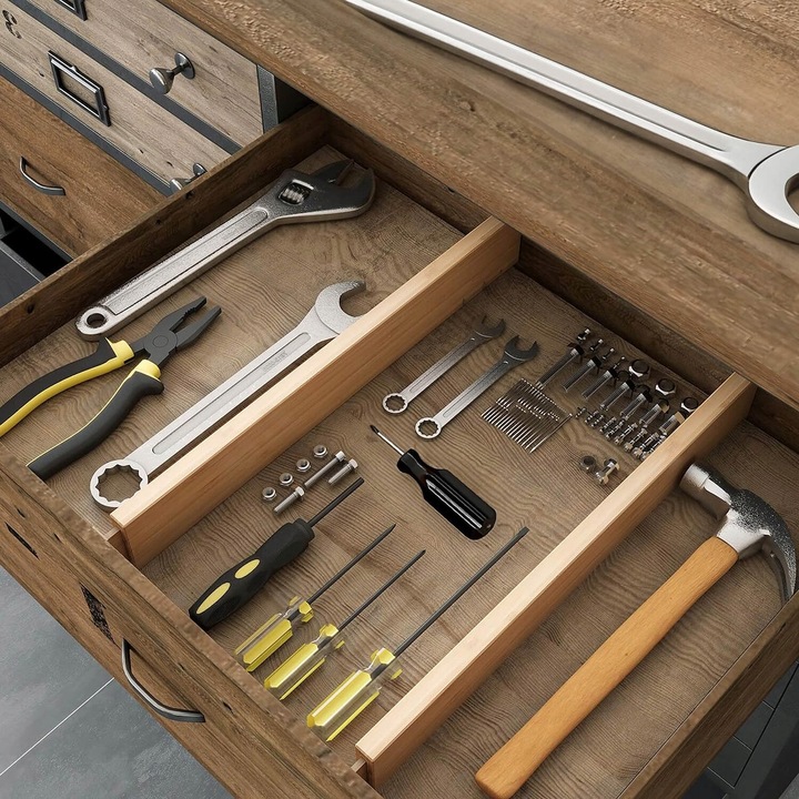 4x ORGANIZER DO SZUFLADY SZUFLAD PRZEGRÓDKA SEPARATOR PRZEGRODY