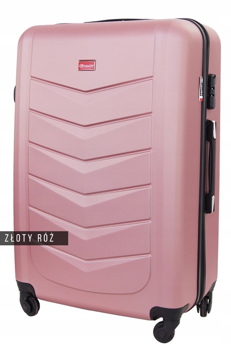 WALIZKA ŚREDNIA XL BAGAŻ SAMOLOT MODEL 602G