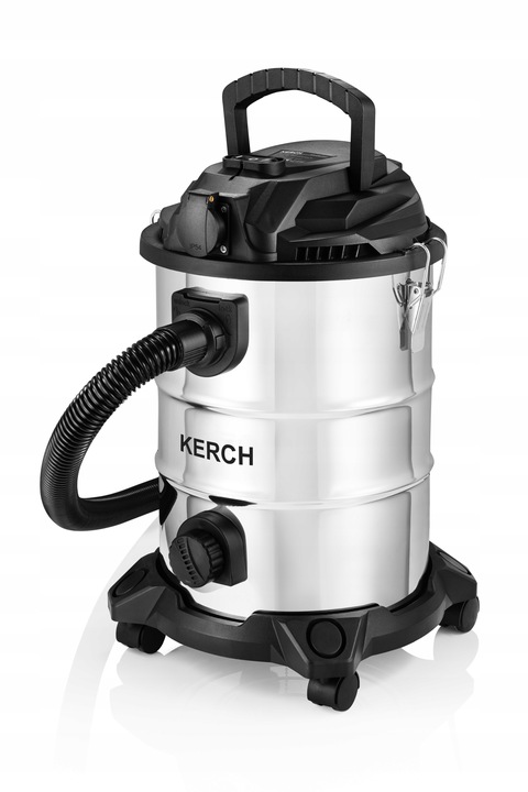 ODKURZACZ PRZEMYSŁOWY BEZWORKOWY MOKRO SUCHO POPIÓŁ GIPS KERCH TYTAN