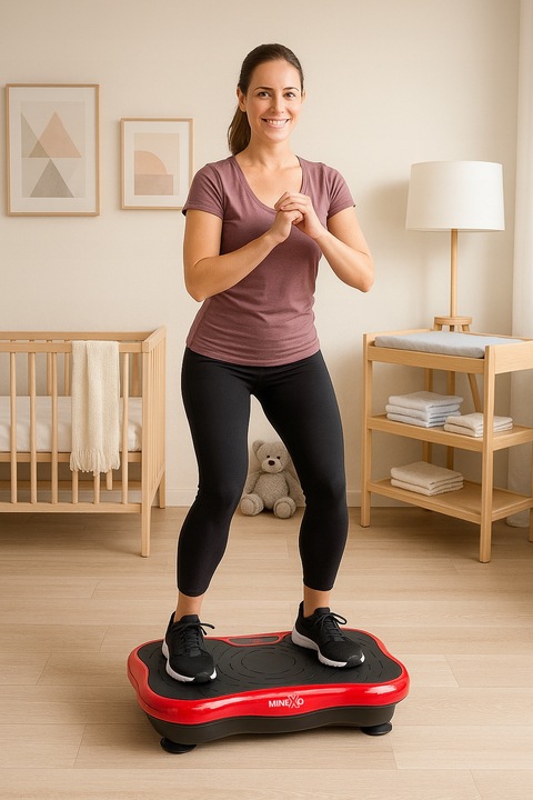 PLATFORMA WIBRACYJNA MASAŻER TRENING CAŁEGO CIAŁA WYSZCZUPLAJĄCA WIBRUJĄCA